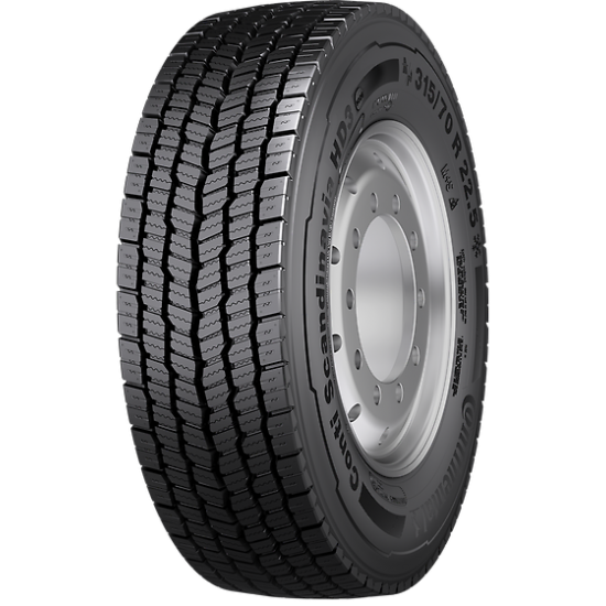 315/80R22.5 CONTINENTAL SCANDINAVIA HD3 156/150L (154/150M) 3PMSF