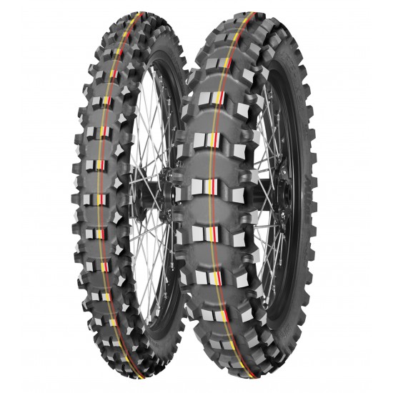 100/90-19 MITAS TERRA FORCE-MX SM TT  57M red Soft-Med