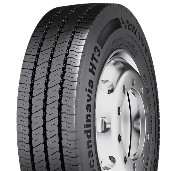 235/75R17.5 CONTINENTAL SCANDINAVIA HT3 143/141K (144/144F) EU LRH 16PR M+S 3PMSF TL