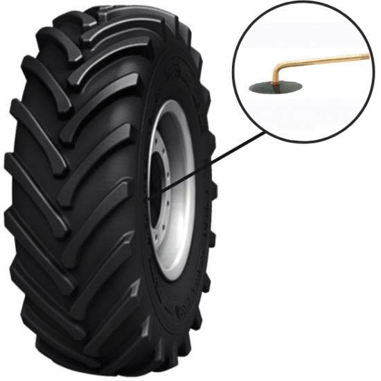 21,3R24 VOLTYRE  DR-108 Tyrex-Agro TT 140A6 (GK105)